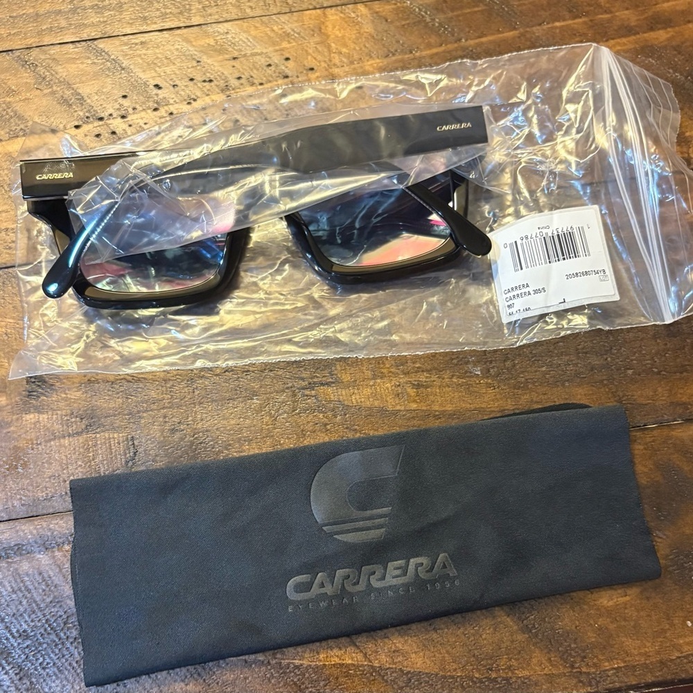 NWT Carrera 305/S Square Frame Sunglasses - Picture 5 of 6